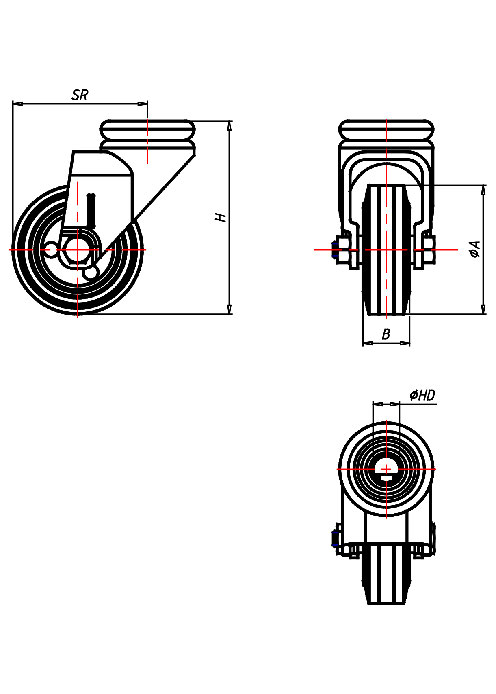 Stainless Steel Series 310XR, Wheel EL