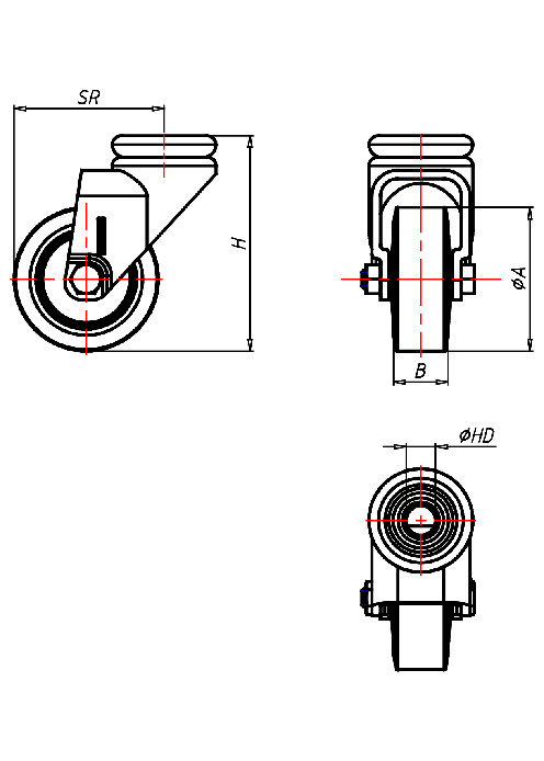 Stainless Steel Series 310XR, Wheel G