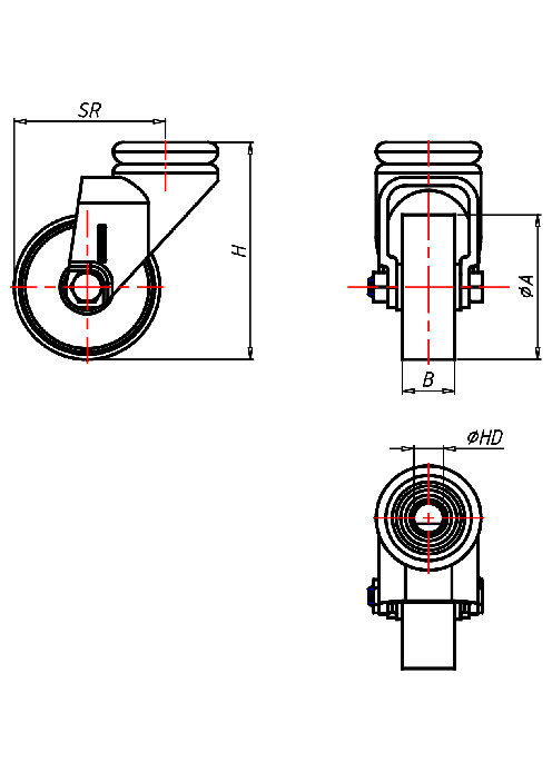 Stainless Steel Series 310XR, Wheel P