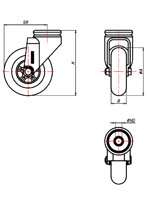 Stainless Steel Series 310XR, Wheel SKA