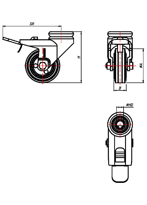 Stainless Steel Series 310XR, Wheel EL