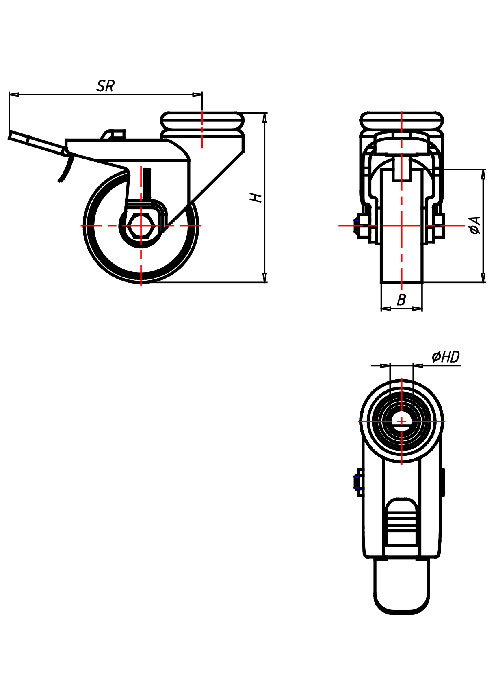 Stainless Steel Series 310XR, Wheel P