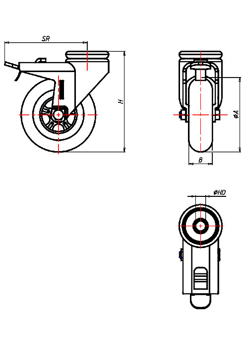 Stainless Steel Series 310XR, Wheel SKA