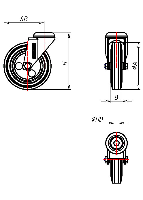 Institutional Series 315R, Wheel EL