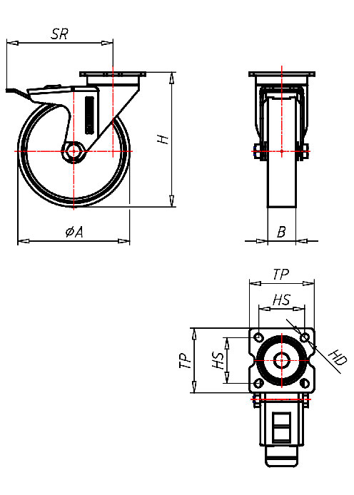  Serie Apparaterollen Serie 315P, Rad P