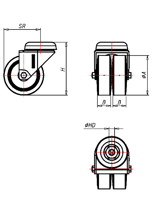 Institutional Series 320R, Wheel TP