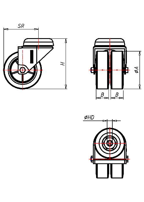 Institutional Series 320R, Wheel TP