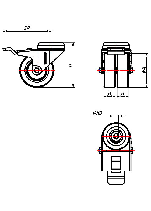 Apparaterollen Serie 320R, Rad EL