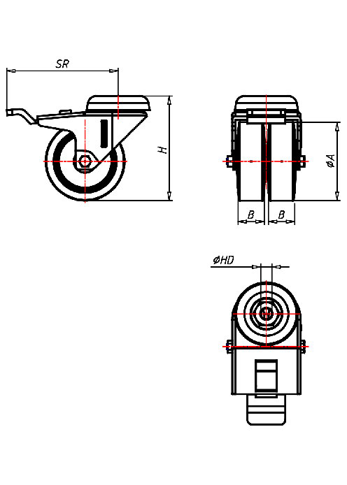 Apparaterollen Serie 320R, Rad G