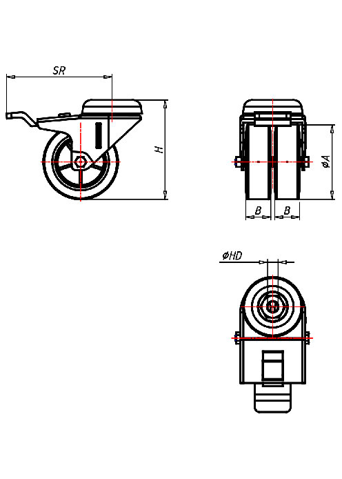 Institutional Series 320R, Wheel TP