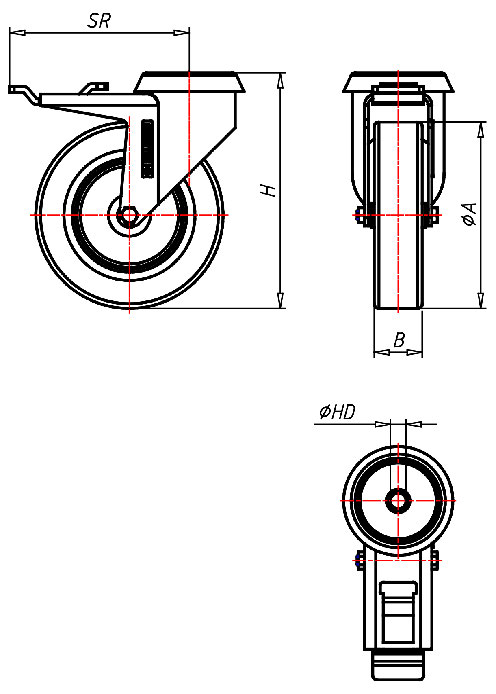 Apparaterollen Serie 330R, Rad EL