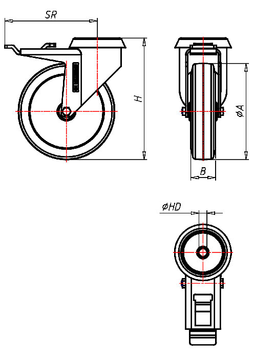 Apparaterollen Serie 330R, Rad G