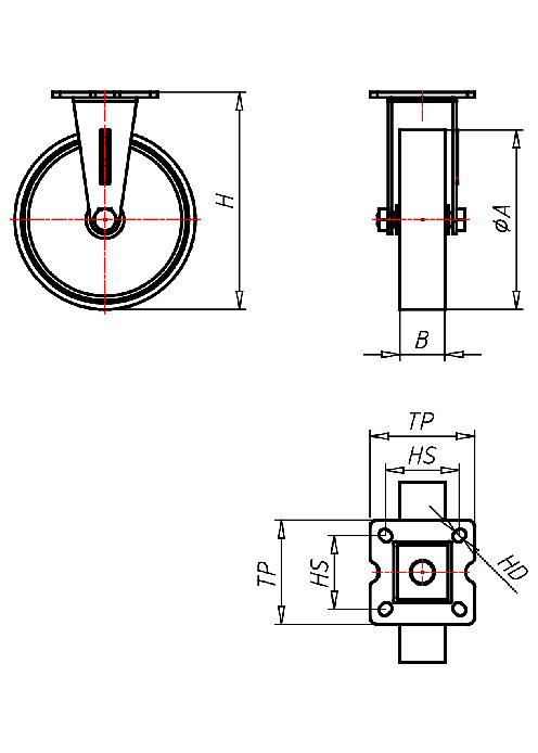 Apparaterollen Serie 315P, Rad P