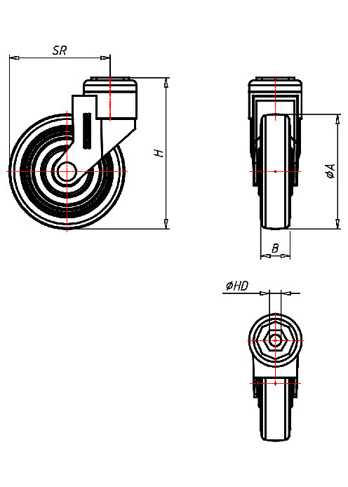 Institutional Series 800R, Wheel AEL