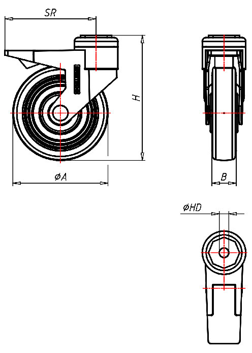 Institutional Series 800R, Wheel AEL