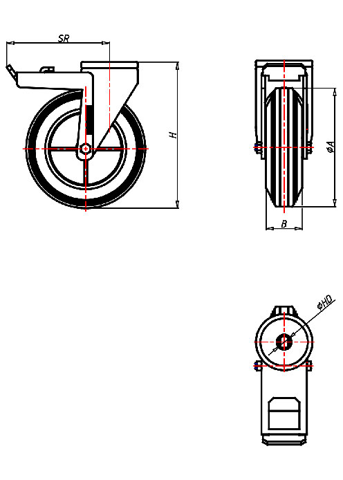  Series Transport Series CR, Wheel CG