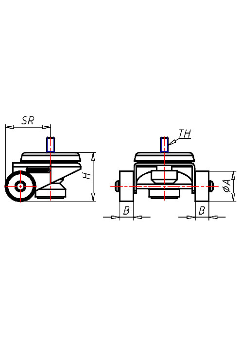 Heberollen Serie HRL, Rad P