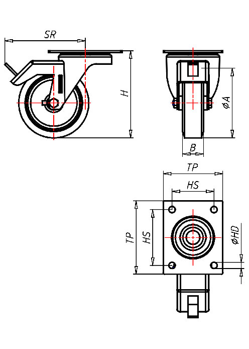 Stainless Steel Series IN, Wheel A