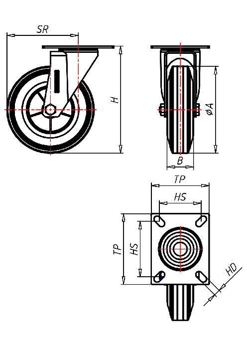 Stainless Steel Series XD, Wheel D