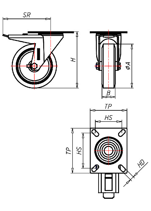 Stainless Steel Series XD, Wheel A