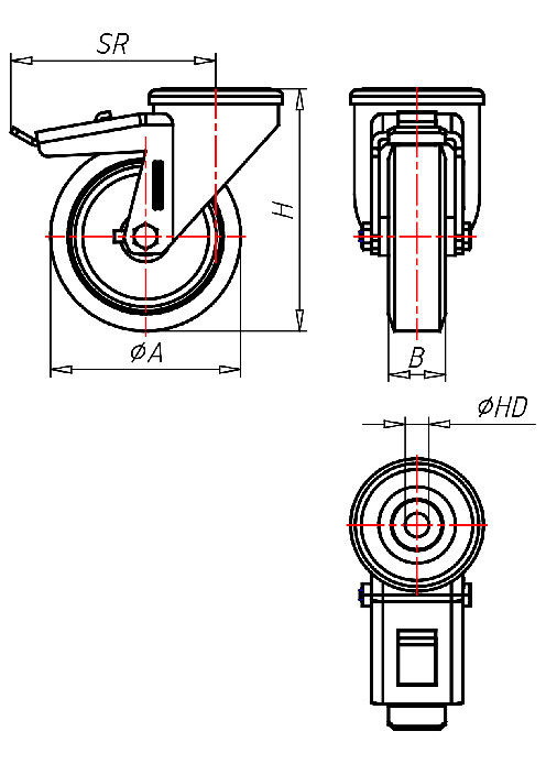 Stainless Steel Series XR, Wheel A