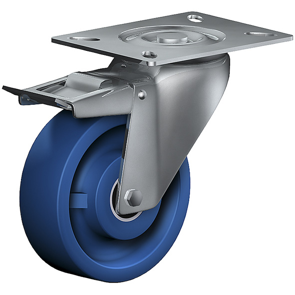 Lenkrolle mit Totalfeststeller PST 125 TLSK